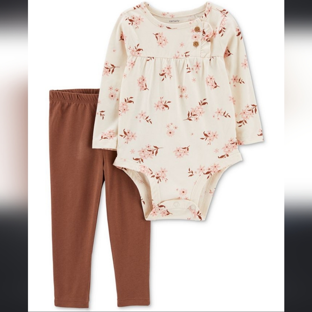 Carter's baby girl 2 piece set